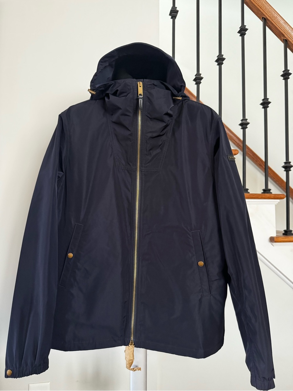 Burberry Fullerton Navy Blue Men Jacket US 42/ EU 52